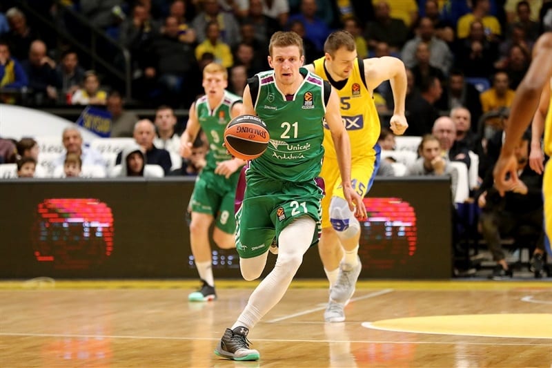 Unicaja se apunta su cuarta victoria consecutiva ante el Maccabi (78-89)