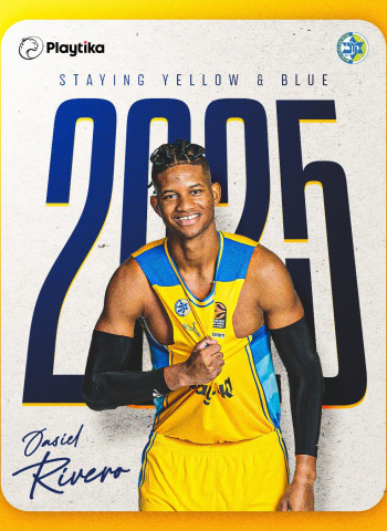 Maccabi anuncia la extensión de contrato de Jasiel Rivero