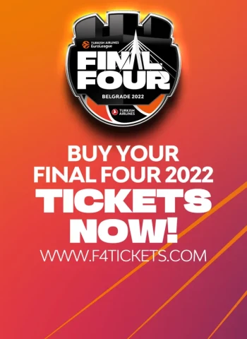 ¡Consigue ya tus entradas para la Final Four de Belgrado 2022!