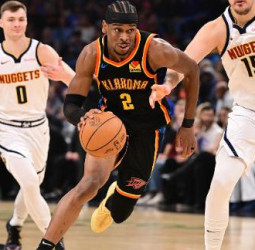 Los Thunder le dan un serio aviso a los Nuggets, 103-127