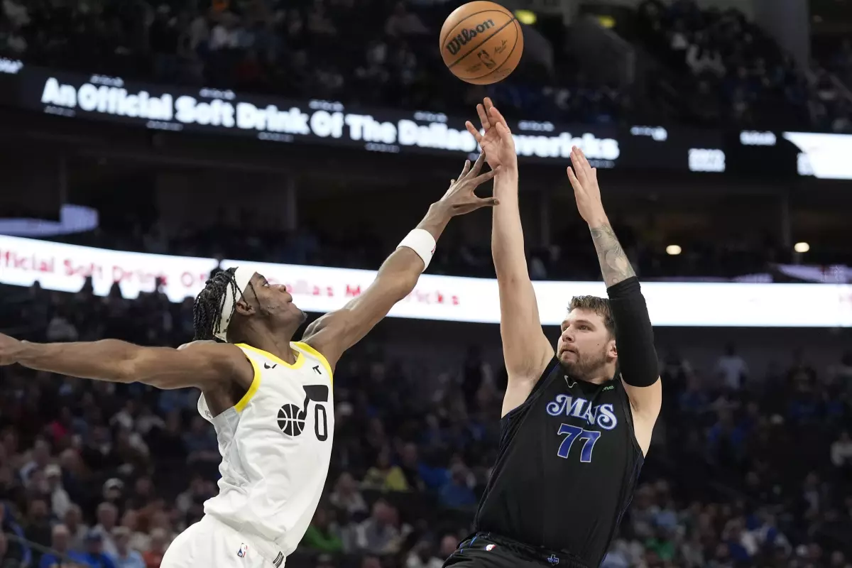 Paso adelante de Doncic ante los Jazz