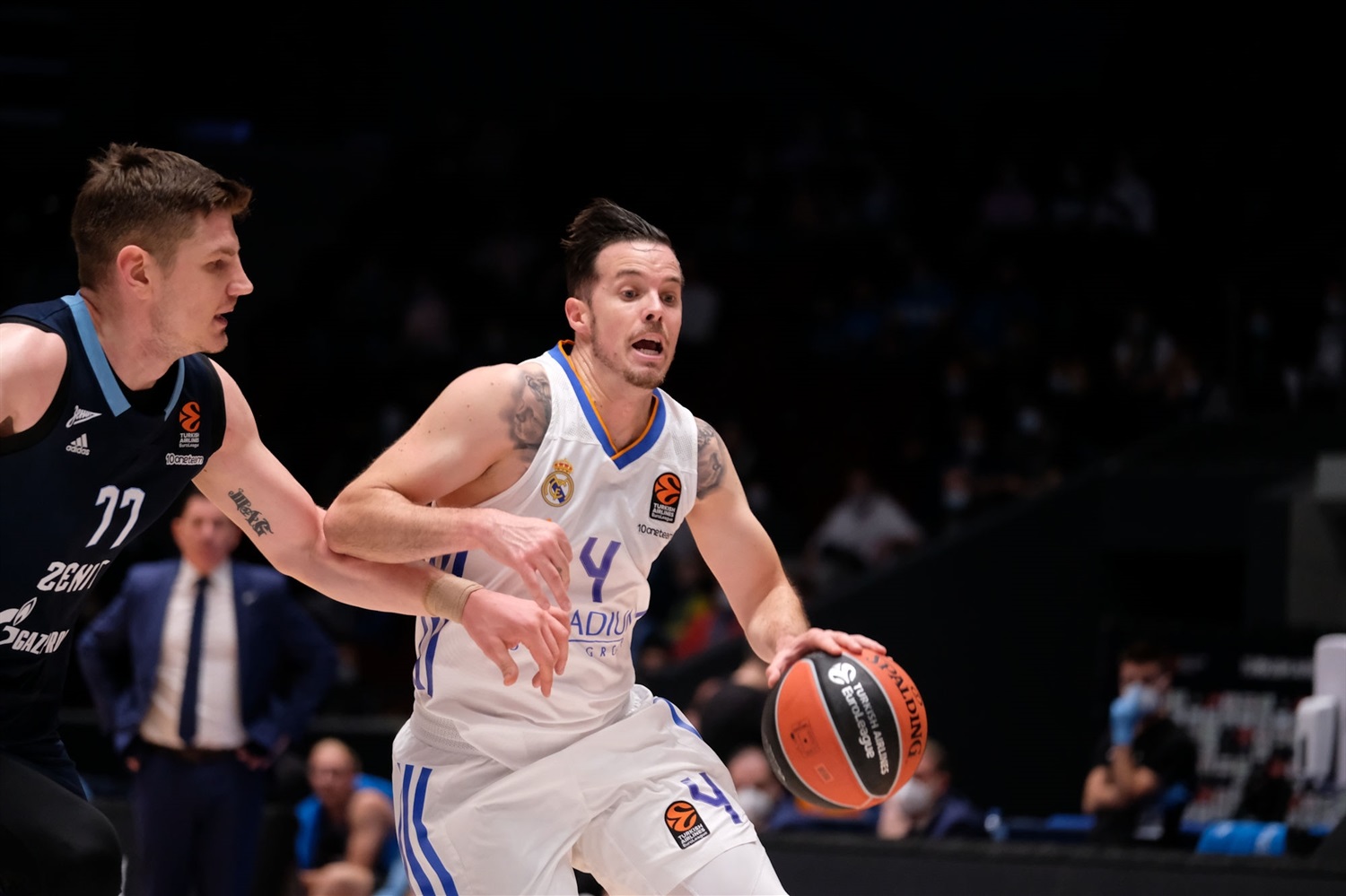 Cuarta victoria seguida en la Euroliga para el Real Madrid (68-75)