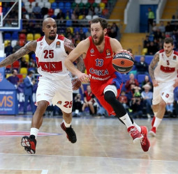 El CSKA Moscú se impone al AX Milán al ritmo de Sergio Rodríguez (93-84)