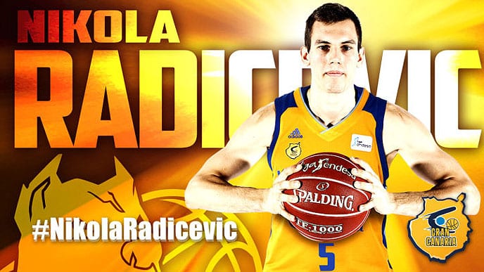 Herbalife Gran Canaria llega a un principio de acuerdo con Nikola Radicevic