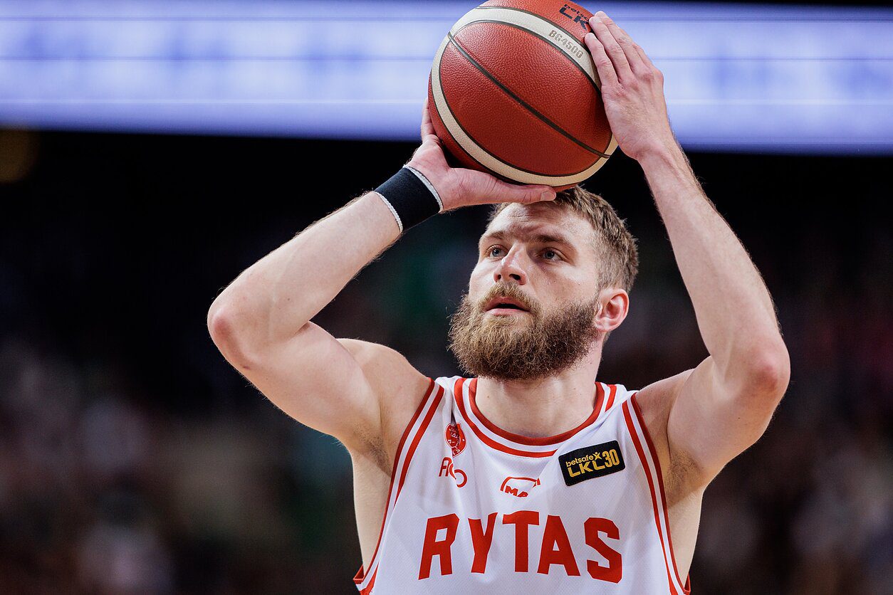 El Barça se fija en Gytis Radzevičius, alero lituano del Rytas Vilnius