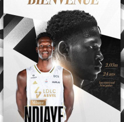 Mbaye Ndiaye, nuevo jugador del ASVEL Villeurbanne