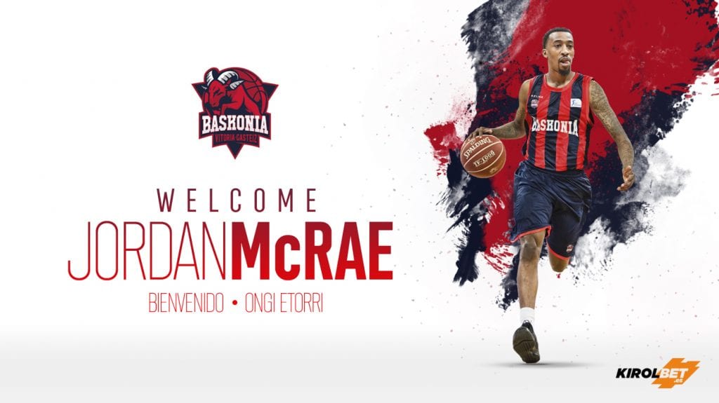 Baskonia incorpora al ex NBA Jordan McRae 