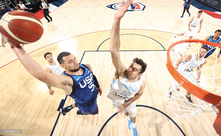 Estados Unidos fue demasiado para Argentina (108-82)