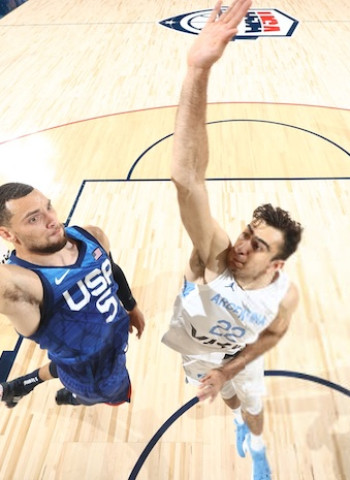 Estados Unidos fue demasiado para Argentina (108-82)