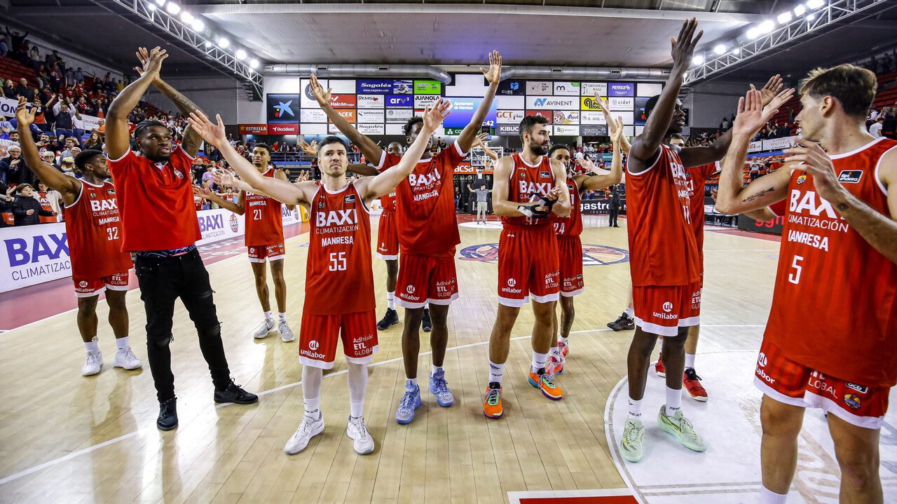 El Manresa rompe la racha del Unicaja de forma contundente, 109-69