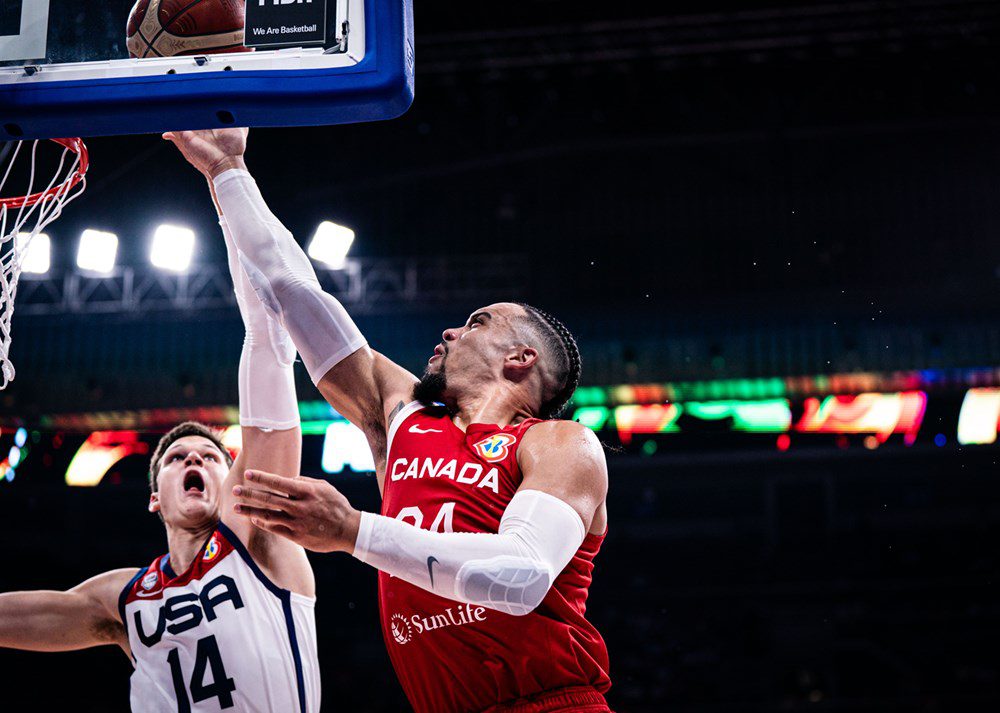 Dillon Brooks y el equipo de Canadá se llevaron medalla de bronce frente a USA (127-118)