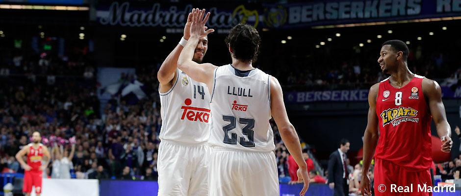 El Real Madrid busca en Atenas una victoria que le acerque al playoff