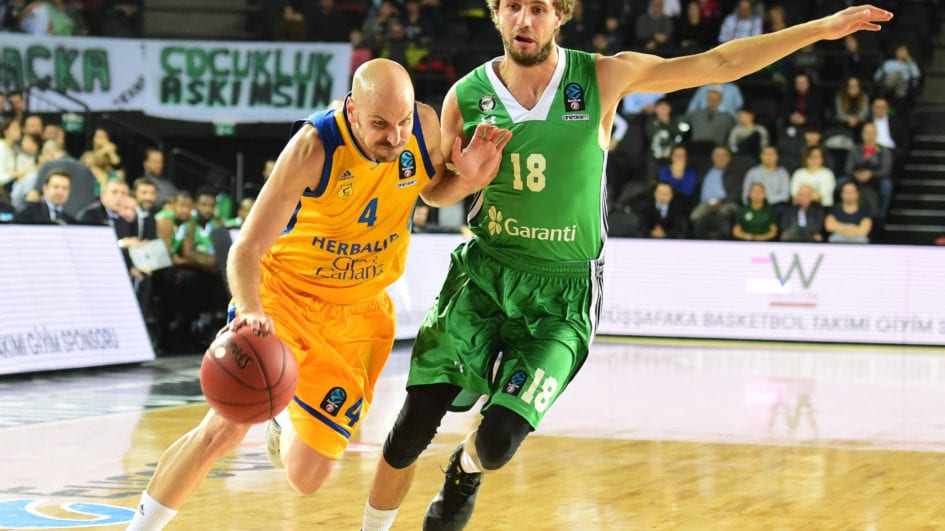 Derrota en la primera visita a Estambul del Top 16 (88-70)