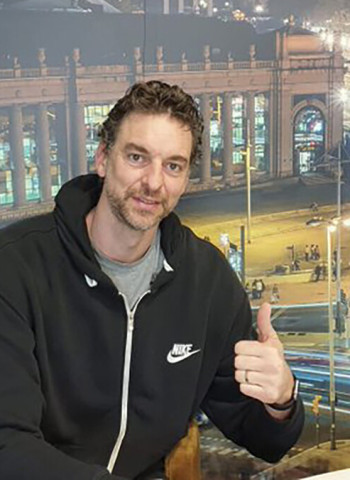 ¡Pau Gasol ya está en Barcelona!