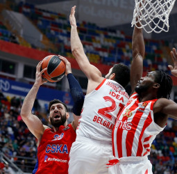 El CSKA vence al Zvezda y consigue su vigésima victoria de la temporada (87-72)