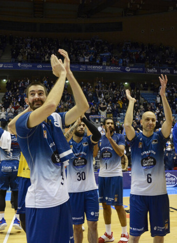 Birutis, Robertson y Hobbs igualan la mejor marca de valoración de un trío en la historia de Monbus Obradoiro en el derbi gallego