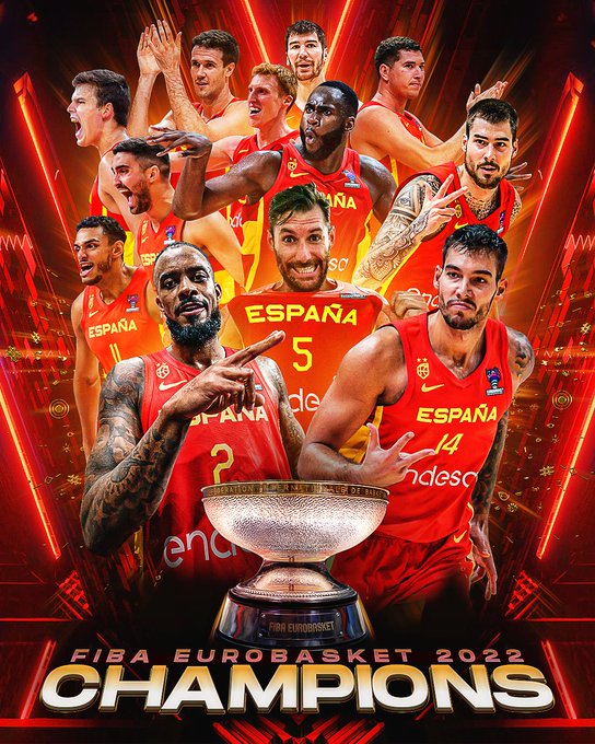 España supera a Francia y logra su cuarto EuroBasket (88-76)