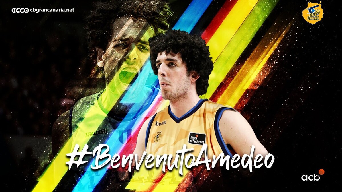 Amedeo Della Valle, talento italiano para el Herbalife Gran Canaria