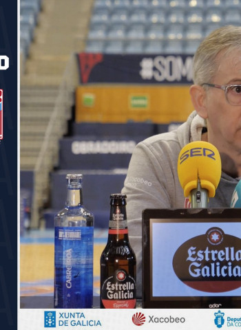 Moncho Fernández: “Es un equipo diseñado para jugar dos competiciones de máximo nivel: tienen de todo y bueno en todas las posiciones”