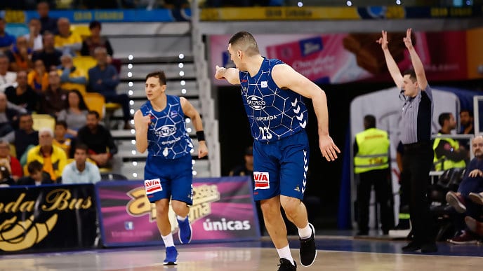 El Delteco GBC remonta y se impone al Herbalife Gran Canaria (85-90)