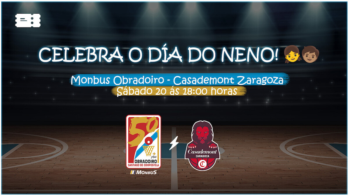 El Monbus Obradoiro celebra este sábado el Día del Niño