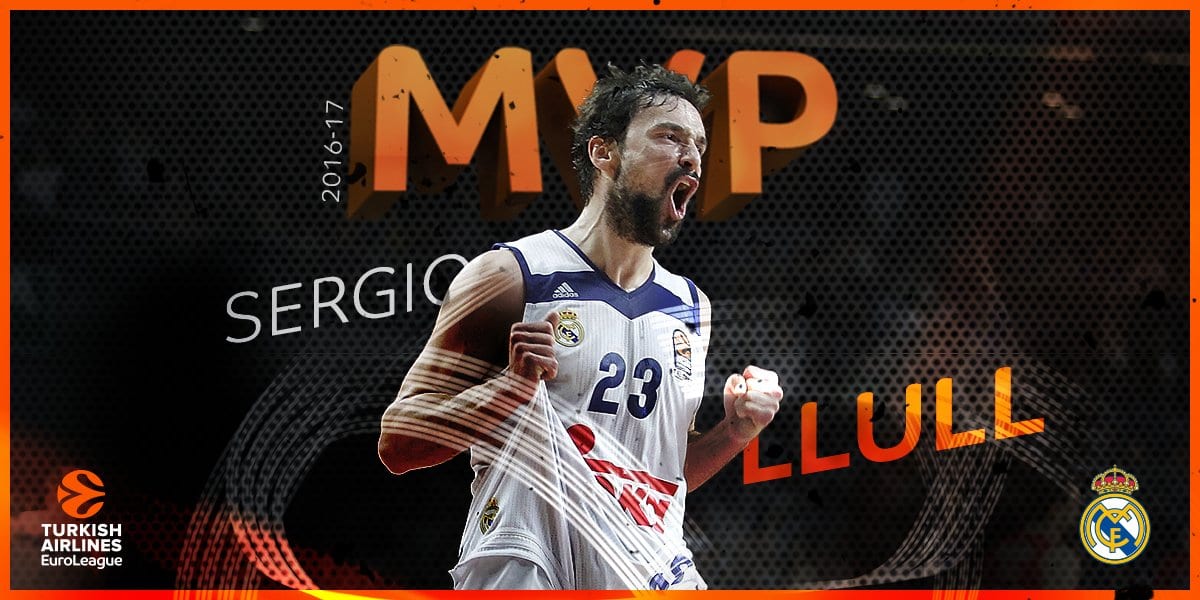 Sergi Llull, MVP de la Euroliga 16-17
