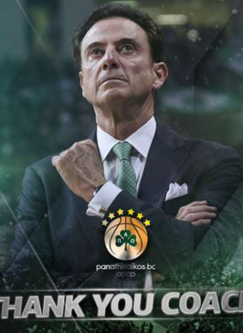 El Panathinaikos anuncia el adiós de Rick Pitino