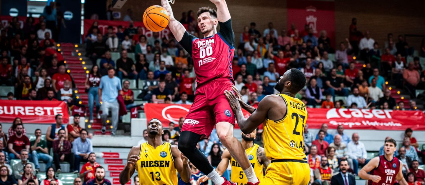UCAM Murcia pone la eliminatoria 1-0 ante MHP Ludwigsburg (98-72)