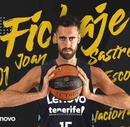 Joan Sastre, nuevo jugador del Lenovo Tenerife
