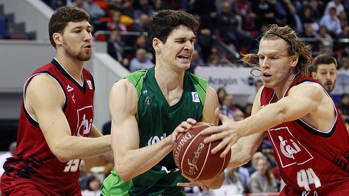 El CAI Zaragoza no pudo cerrar la primera vuelta con victoria (79-80)