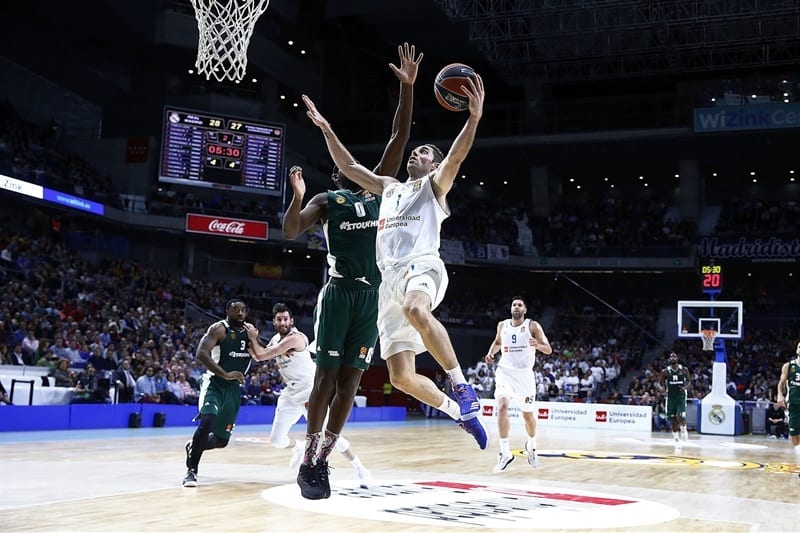 Causeur y Campazzo lideran la victoria ante el Panathinaikos (92-75)