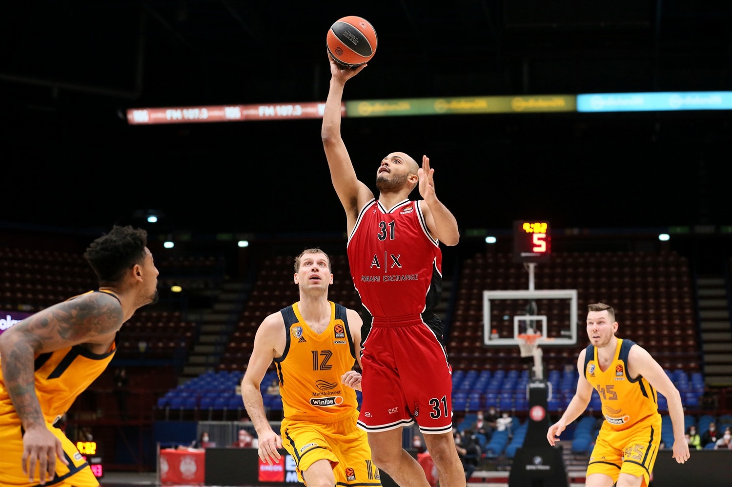 El Milán vuelve a ganar a un Khimki que no deja de hundirse (84-74)