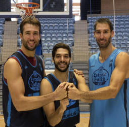 Pepe Pozas, Nacho Llovet y Alberto Corbacho, capitanes del Monbus Obradoiro para la temporada 2017/18