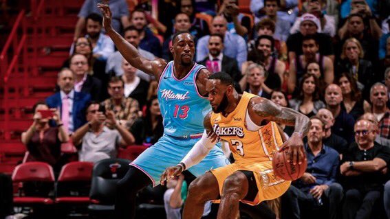 Bam Adebayo y LeBron James, jugadores de la semana NBA