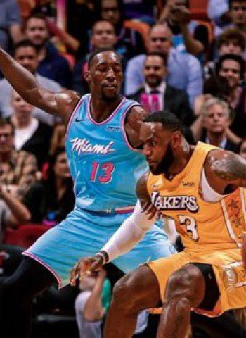 Bam Adebayo y LeBron James, jugadores de la semana NBA