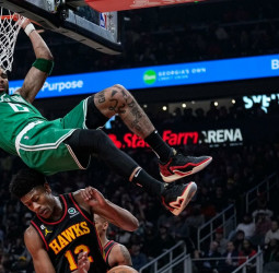 Los Celtics sobreviven a un infierno en Atlanta (120-128) [4-2]