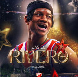 Jasiel Rivero firma por dos temporadas, más una opcional, con el Estrella Roja