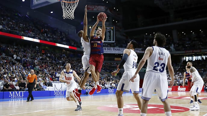 Víctor Claver y Stratos Perperoglou, en línea ascendente