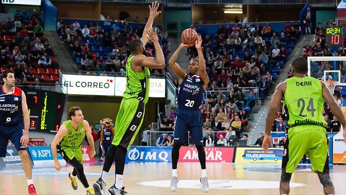 Victoria del Baskonia a ritmo de triple ante GBC (101-79)