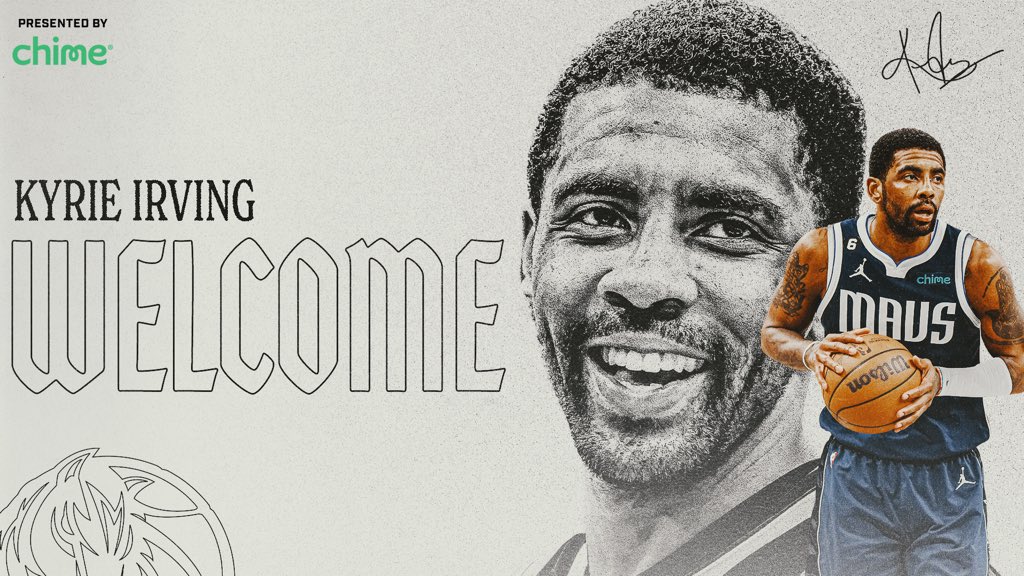 Los Dallas Mavericks anuncian el fichaje de Kyrie Irving