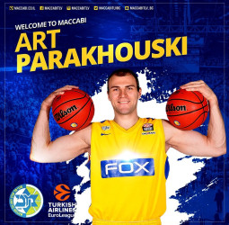 El Maccabi anuncia el fichaje de Artsiom Parakhouski