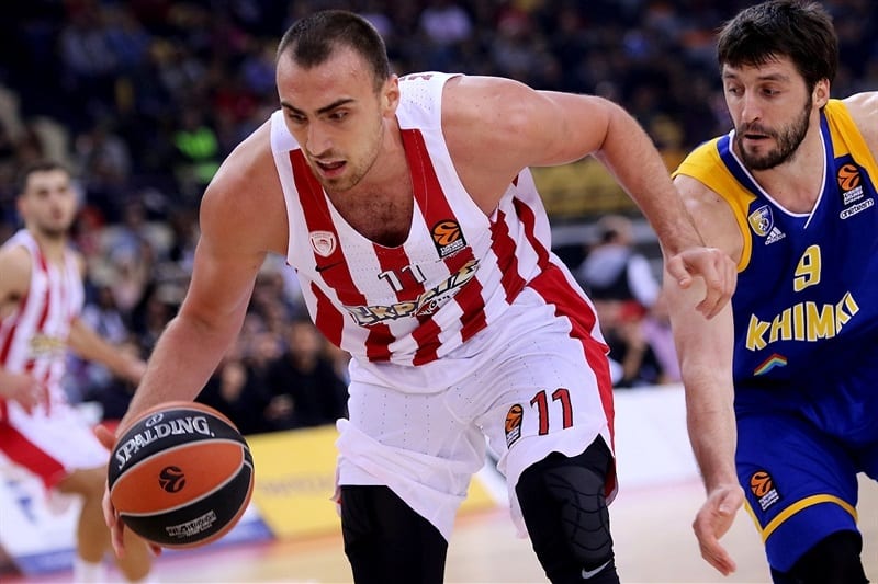 Jornada 19 EuroLiga: Previa Khimki vs Olympiacos