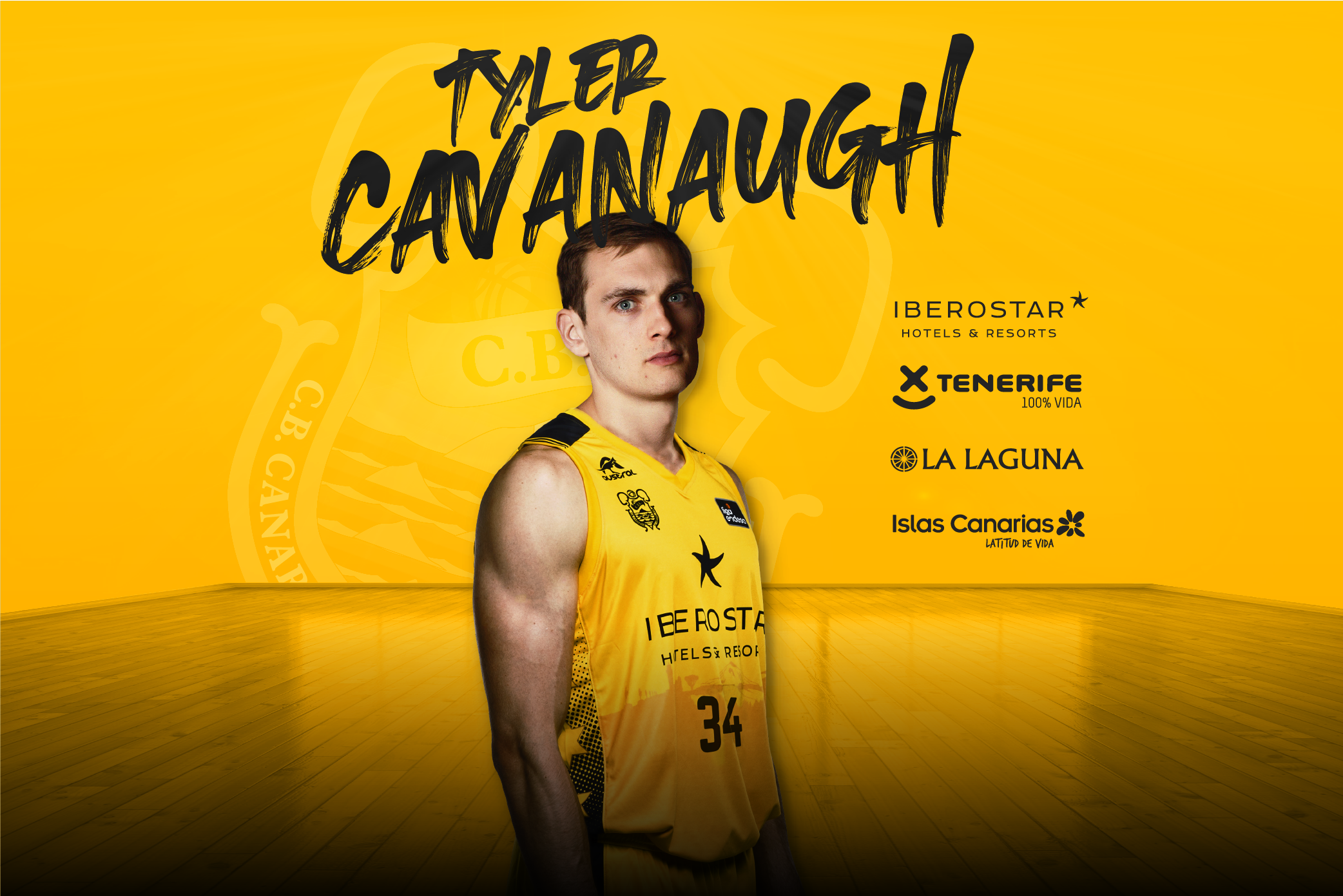 Tyler Cavanaugh, nuevo jugador del Iberostar Tenerife