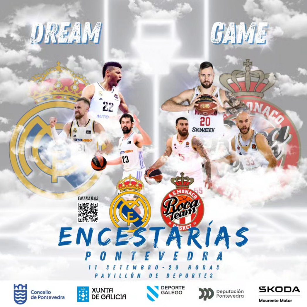 El EncestaRías es capaz de juntar en Pontevedra al Real Madrid y el AS Mónaco