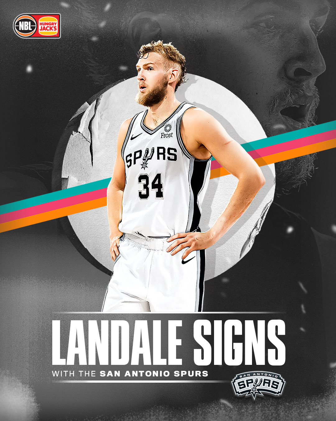 Jock Landale fichará por los San Antonio Spurs