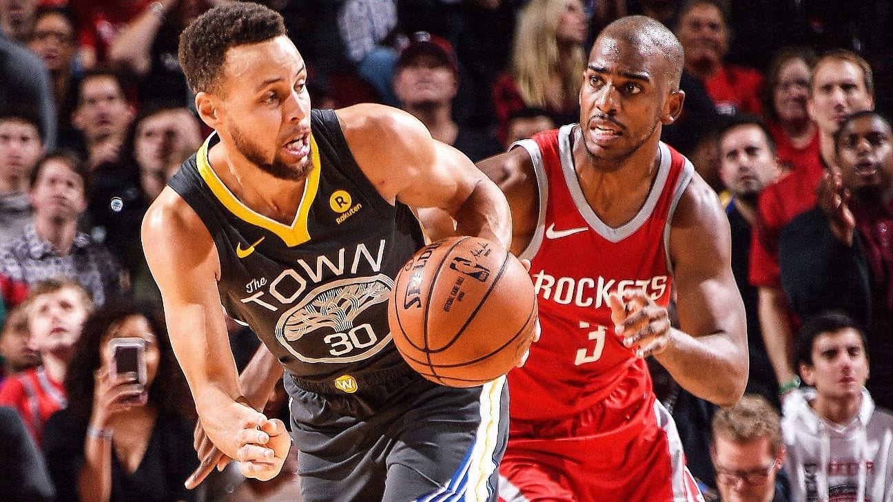 Rockets vs Warriors: Dos superpotencias se citan para la gloria