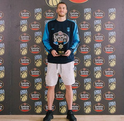 Matt Thomas, elegido Jugador Estrella Galicia del mes de abril