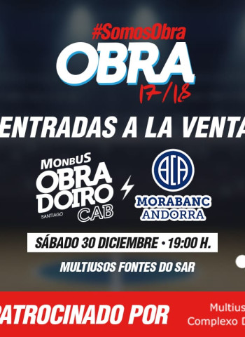 Los abonados del gimnasio y la piscina de Multiusos y Santa Isabel podrán comprar entradas a 9€ en Tribuna 2 para el partido ante MoraBanc Andorra