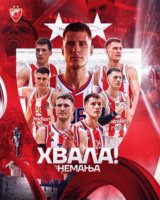 Nemanja Nedovic sale del Estrella Roja y suena para el Maccabi