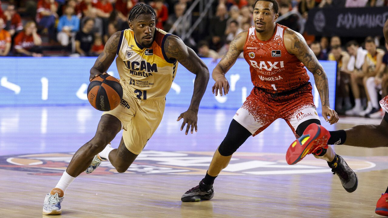 El UCAM Murcia vuelve con fuerza con victoria en Manresa, 83-88